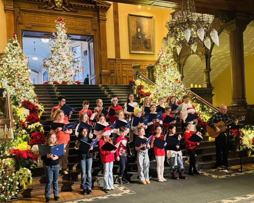 Queen's Park in December</br>Queen's Park en décembre