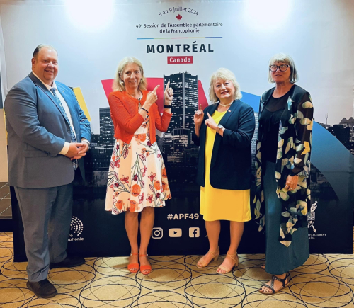 49e Session de l'Assemblé parliementaire de la Francophonie à Montreal