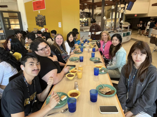 Lunch with Students from the SHAD program at Laurentian University</br>Dîner avec les étudiants et étudiantes du programme SHAD à l'Université Laurentienne